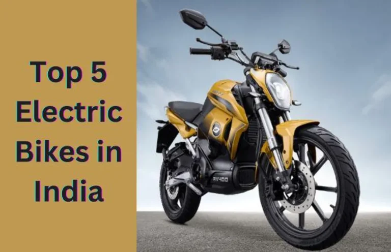 Electric Bikes in India …